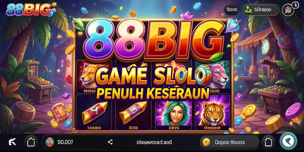 Screenshot gameplay 88BIG menampilkan aksi seru permainan slot.