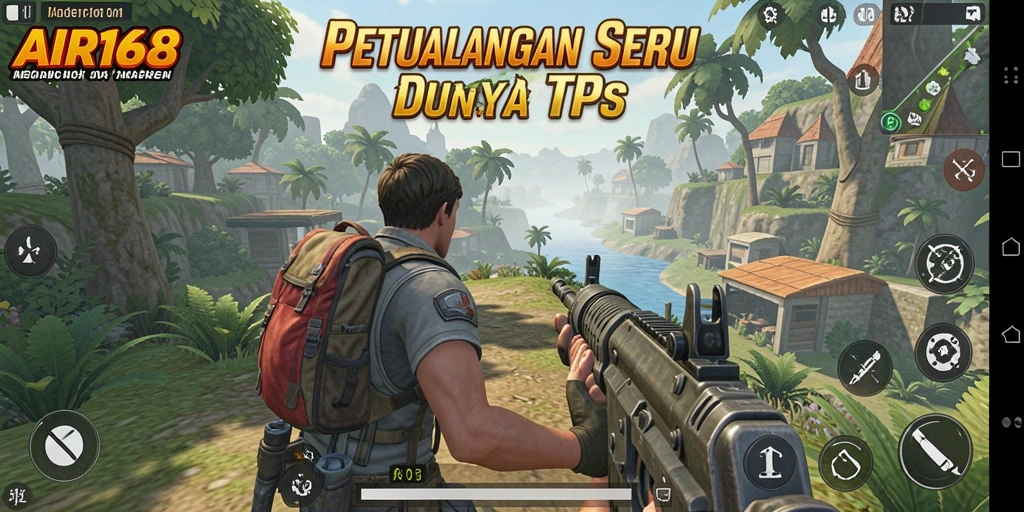 Tampilan seru gameplay TPS di AIR168 dengan aksi menegangkan.