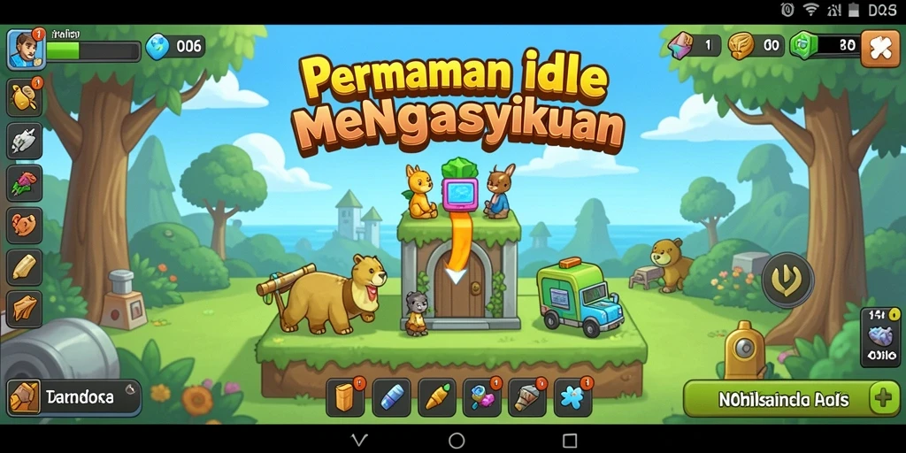 Tampilan gameplay D06 yang seru dan menenangkan.