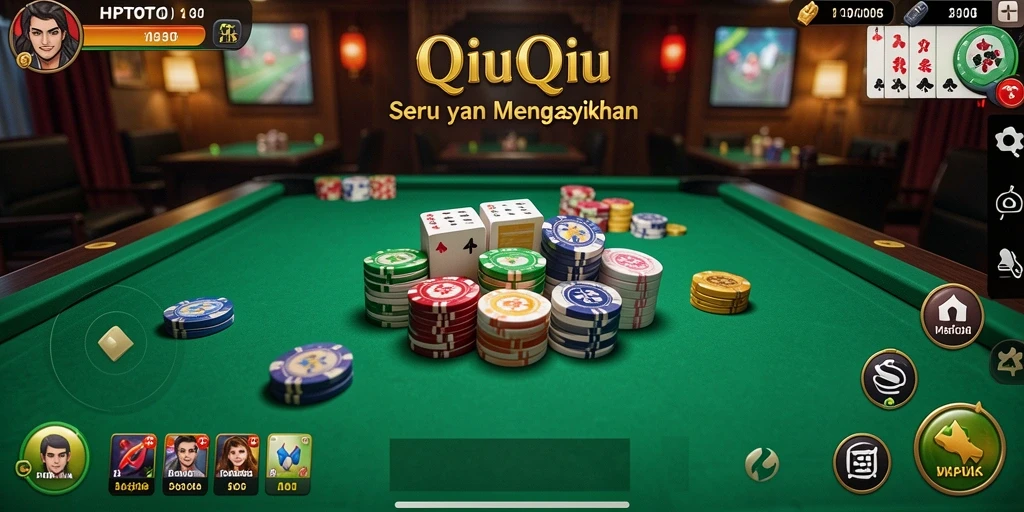 Gameplay seru HPTOTO dalam permainan QiuQiu yang menarik.