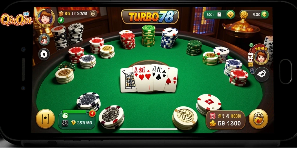 Gameplay seru QiuQiu di TURBO78 dengan grafik menarik.