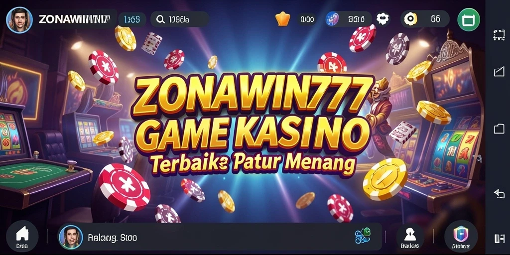 Tampilan gameplay ZONAWIN777 dengan grafis menarik dan efek suara.