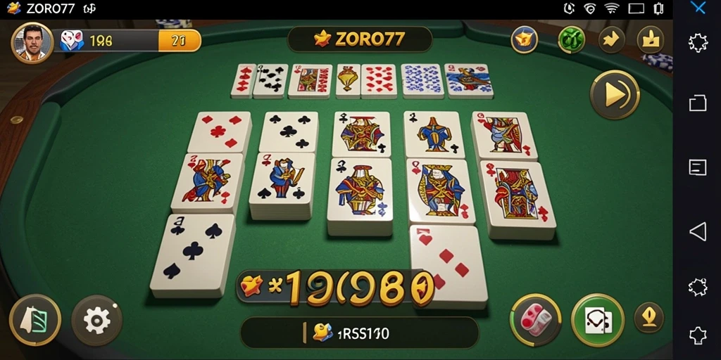 Tampilan gameplay ZORO77 yang mengasyikkan dan penuh warna.