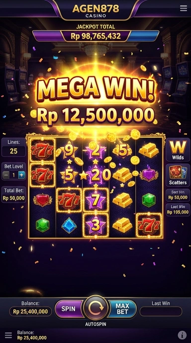 Pengguna sedang mengunduh APK terbaru di agen878.